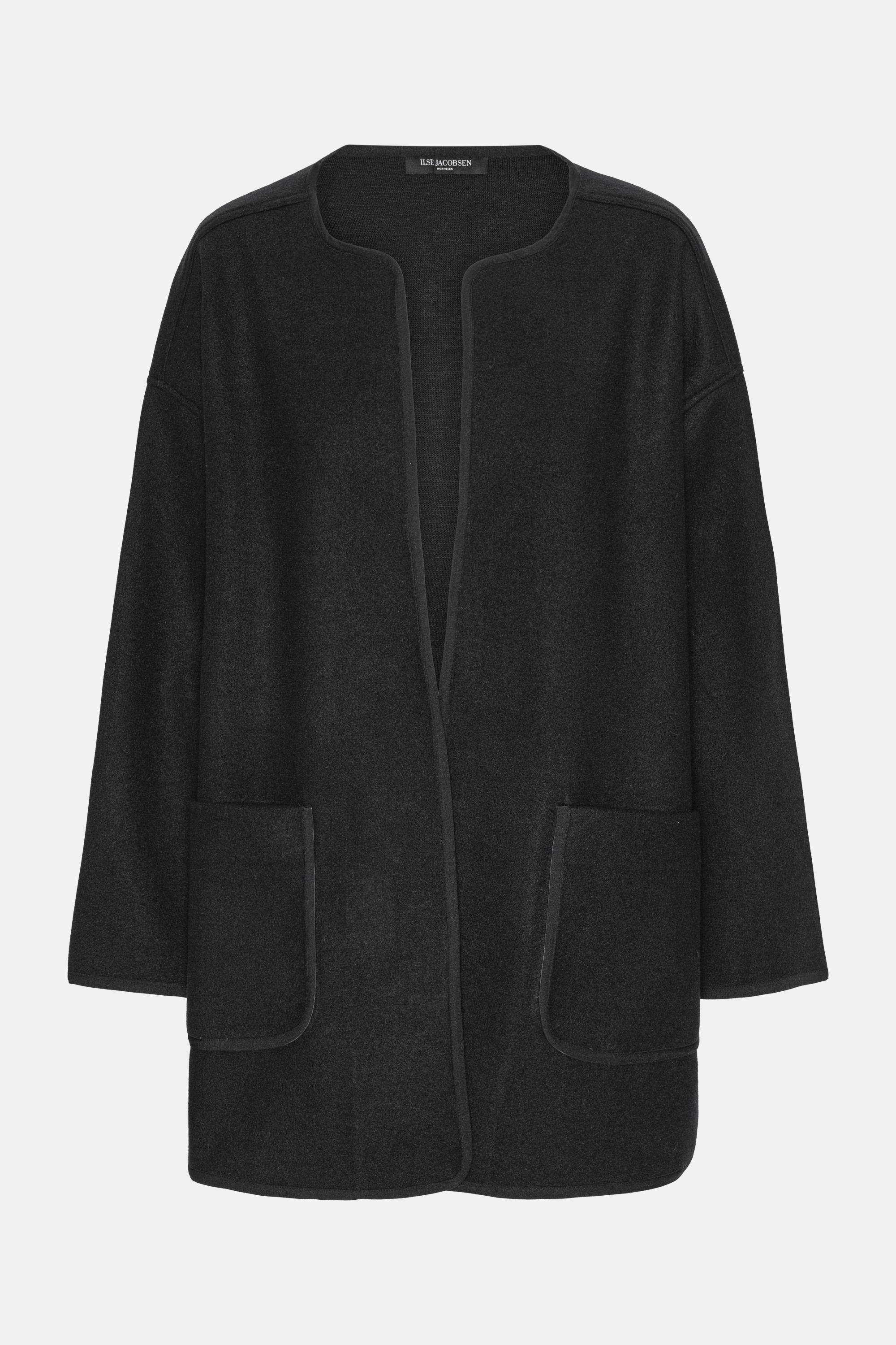 Gefilzte Casual Jacke - Dark Indigo